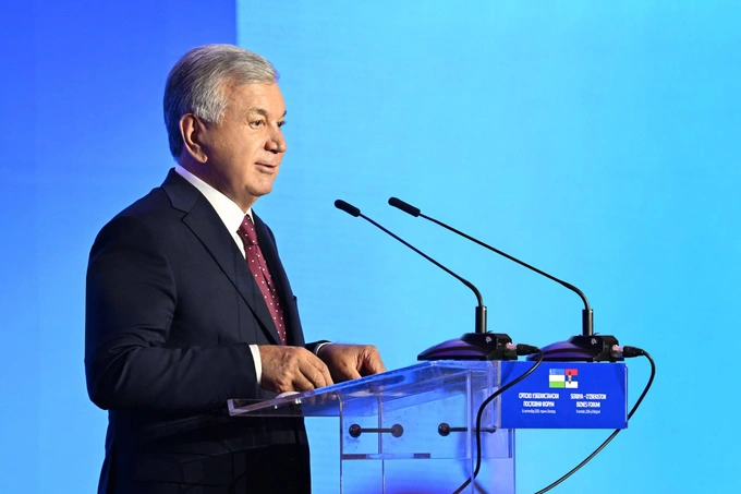 Ўзбекистон президенти Сербияга қўшма лойиҳалар учун бешта йўналишни таклиф қилди