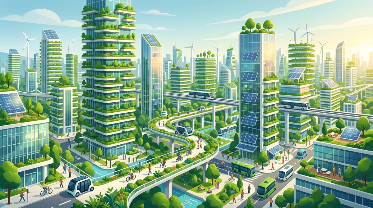 Kunlik IELTS: Future Cities & Sustainable Architecture