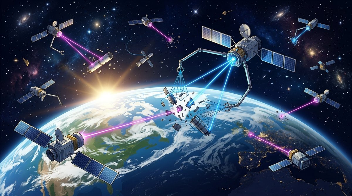 Kunlik IELTS: Orbital Debris Management & Space Sustainability